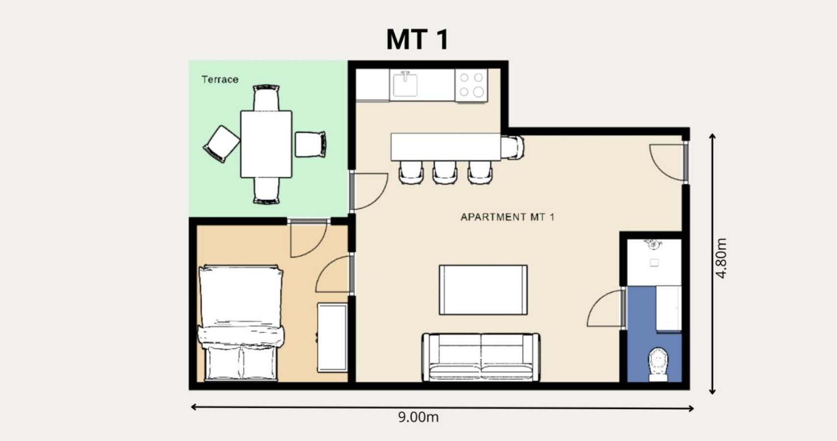 Studio Apartments Mt Шмрика Экстерьер фото